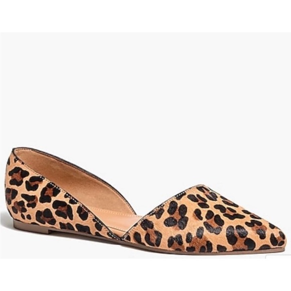 J. Crew Factory Shoes - J. Crew Factory Zoe Calf Hair D’Orsay Flats